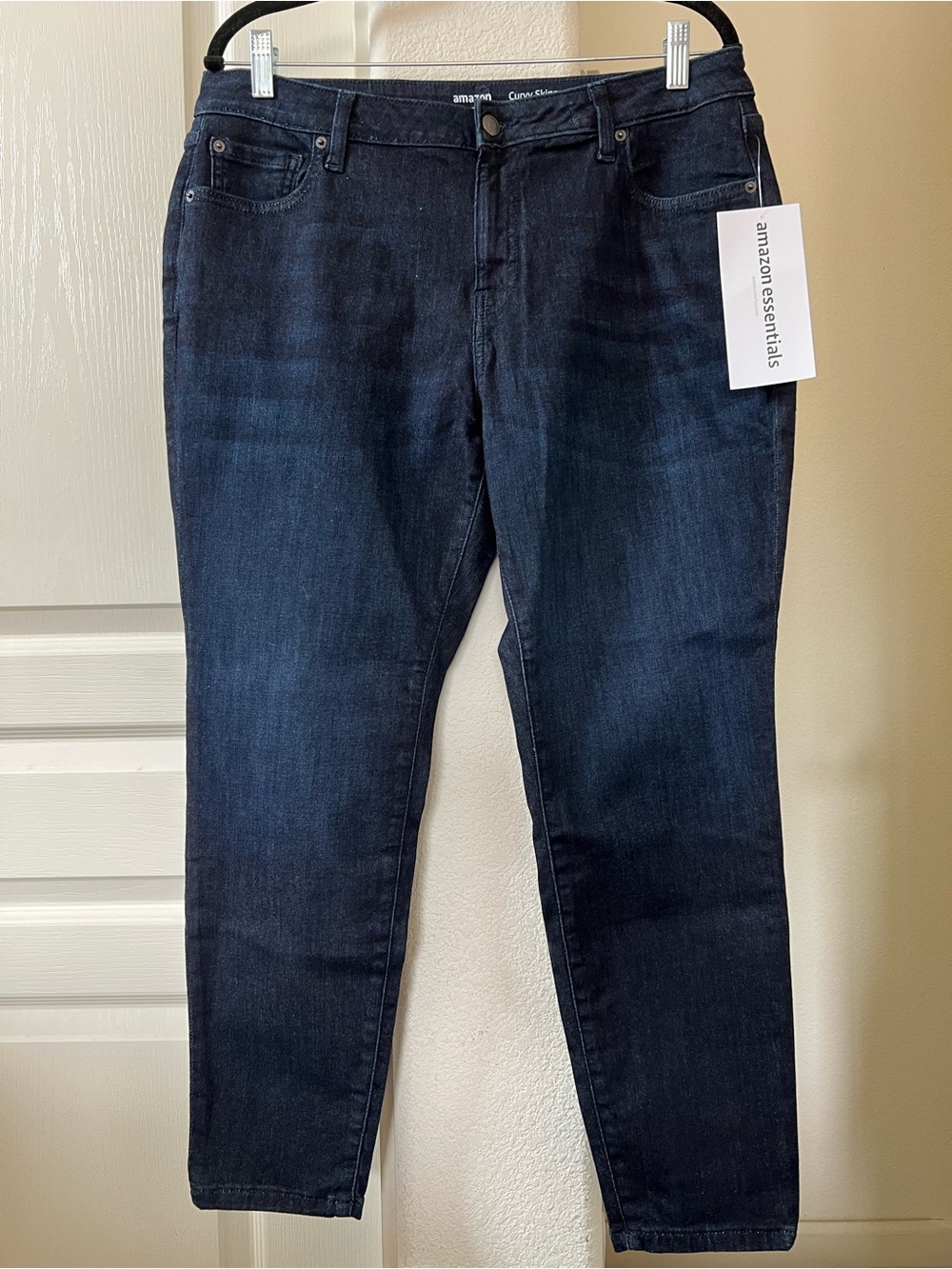Amazon Essentials Curvy Skinny Jeans 16 Short